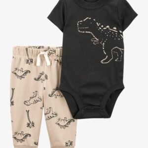 Carters Baby 2-Piece Dinosaur Bodysuit Pant Set